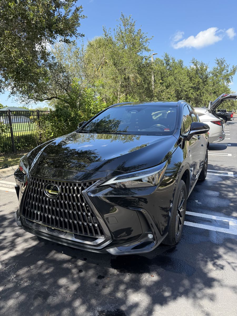 Lexus NX finished and clean